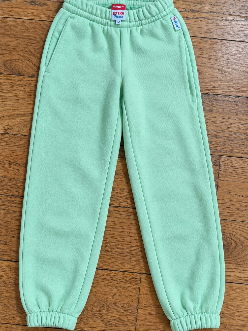 TNA Mint Green Extra Fleece Joggers